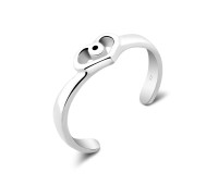 Toe Ring Heart Shaped CSTR-65